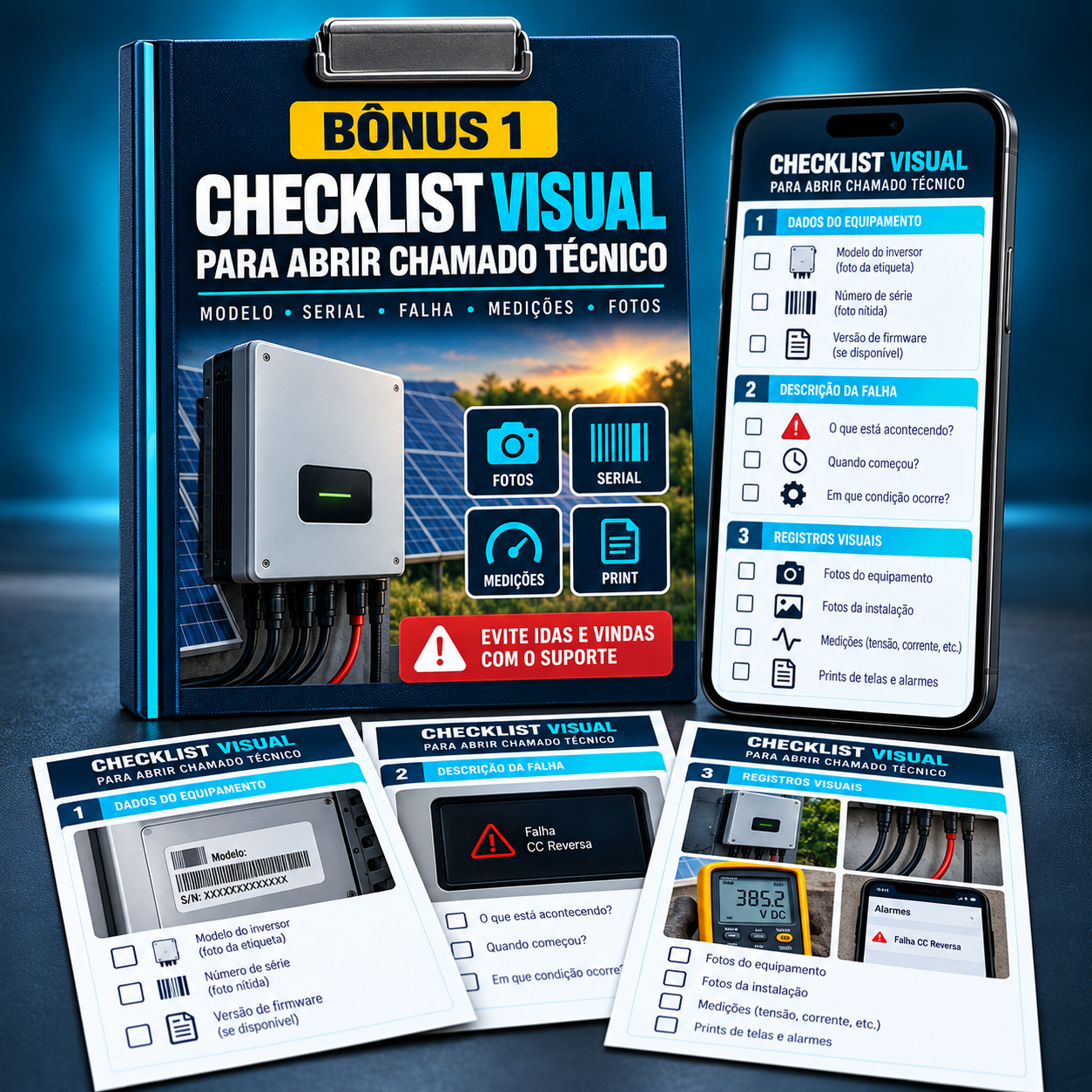 Checklist para Abrir Chamado